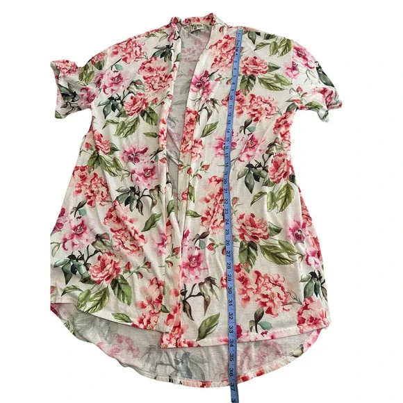 Show Me Your MuMu Brie Floral Loungewear Sleepwear Garden of Blooms Robe - Picture 7 of 8